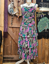 Load image into Gallery viewer, 80s Floral Midi Dress
