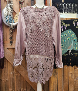 80s Whimsy Poet Sweater