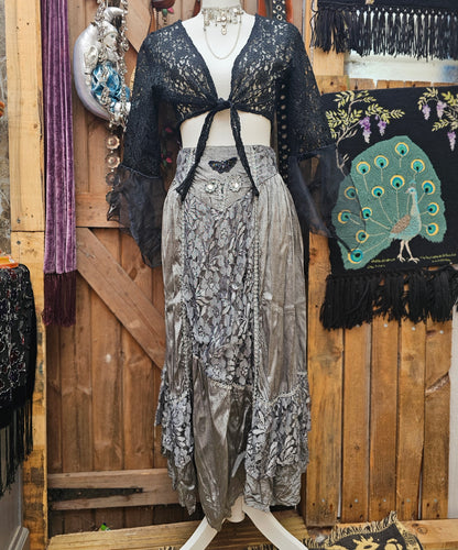 80s Butterfly Whimsy Skirt