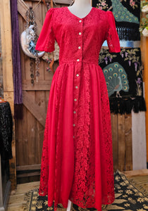 Vintage Cottage Core Dress