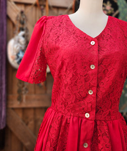 Vintage Cottage Core Dress