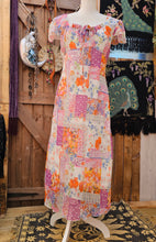 Load image into Gallery viewer, Y2K Floral Milkmaid Dress