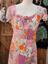 Load image into Gallery viewer, Y2K Floral Milkmaid Dress