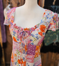 Load image into Gallery viewer, Y2K Floral Milkmaid Dress