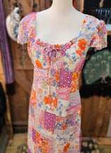 Load image into Gallery viewer, Y2K Floral Milkmaid Dress