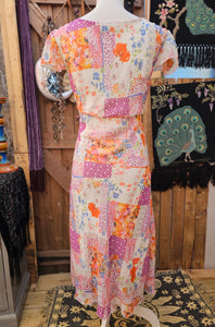 Y2K Floral Milkmaid Dress