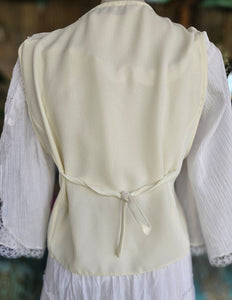 80s Beaded Waistcoat