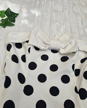 Load image into Gallery viewer, 80s Does 50s Polka Dot Dress