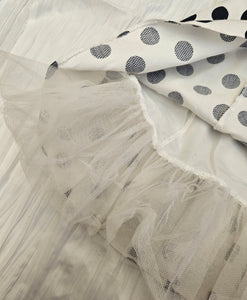 80s Does 50s Polka Dot Dress