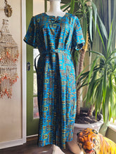 Load image into Gallery viewer, 1950s Belted Dress