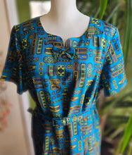 Load image into Gallery viewer, 1950s Belted Dress