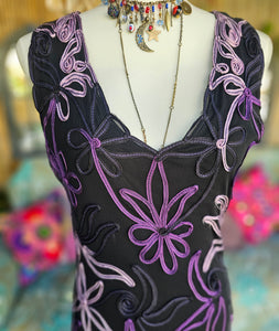 90s Whimsigoth Robbin Dress