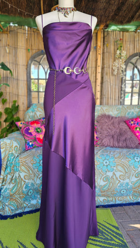 Y2K Cowl Neck Maxi Dress