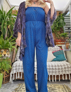 70s Paisley Jumpsuit