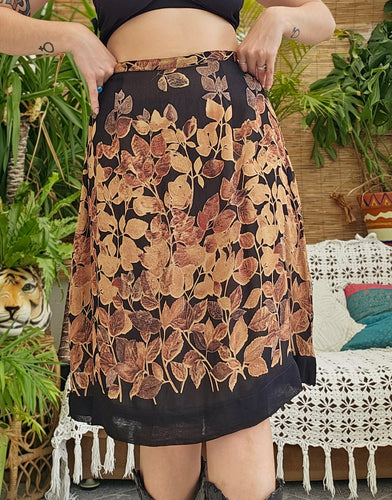 Y2K Knee Length Skirt