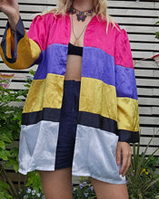 Load image into Gallery viewer, 80s Colour Block Shacket
