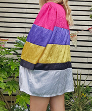 Load image into Gallery viewer, 80s Colour Block Shacket