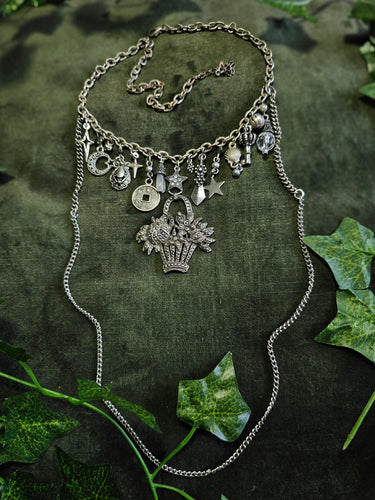 'Antique' Treasure Charm Choker
