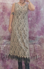 Load image into Gallery viewer, Y2K Fringe Midi Dress