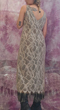 Load image into Gallery viewer, Y2K Fringe Midi Dress