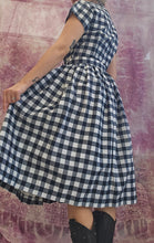 Load image into Gallery viewer, True 1950s Gingham Dress