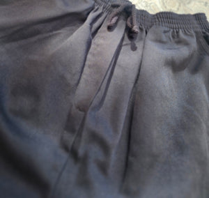 90s Navy Drawstring Shorts