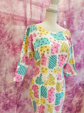 Load image into Gallery viewer, 80s Pastel Dress