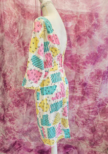 80s Pastel Dress