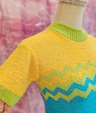 Load image into Gallery viewer, Y2K Vibrant Fitted Sweater