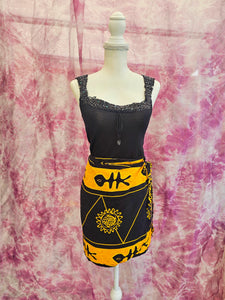 Y2K Beach Skirt