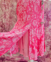 Load image into Gallery viewer, Y2K Lace Print Midi Skirt