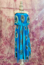 Load image into Gallery viewer, Strapless Fringe Midi Dress