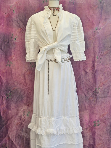 Vintage Draw String Romance Skirt