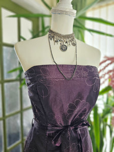 Y2K Boned Taffeta Dress
