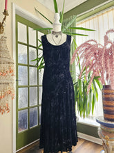 Load image into Gallery viewer, Y2K Brocade Midi Dress