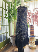 Load image into Gallery viewer, Y2K Beaded Halterneck Dress