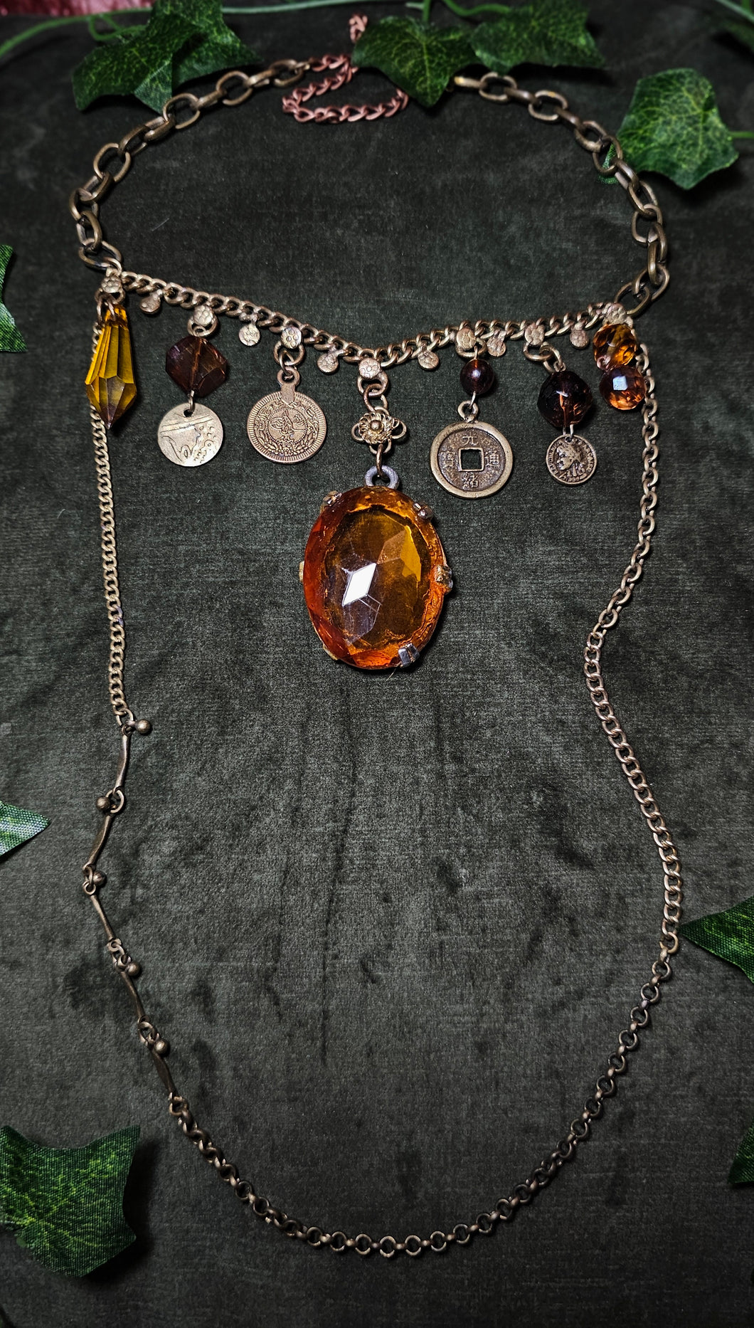 'Lucky' Treasure Charm Choker