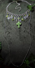 Load image into Gallery viewer, &#39;Stained Glass&#39; Treasure Charm Choker