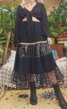 Load image into Gallery viewer, Starry Night Skirt Petite