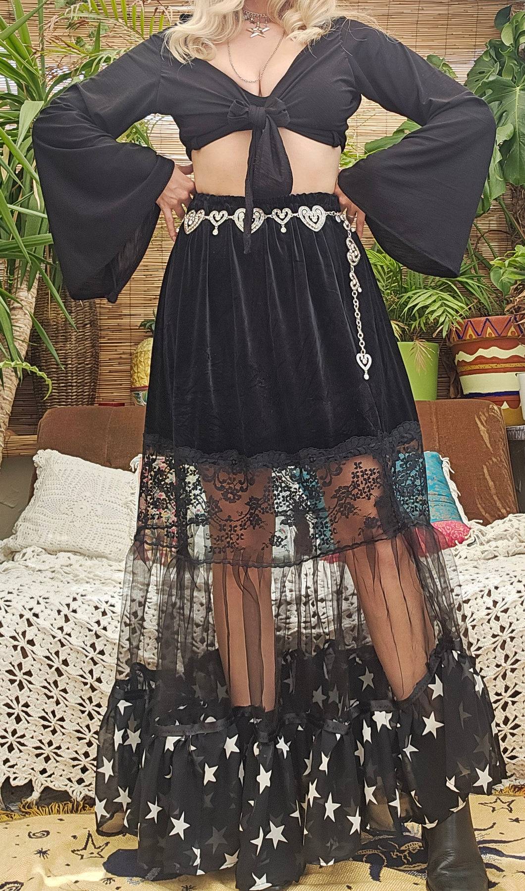 Sheer Celestial Skirt