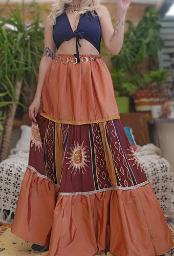 Burnt Sun Maxi Skirt