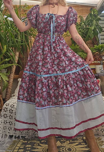 Floral Milkmaid Dress
