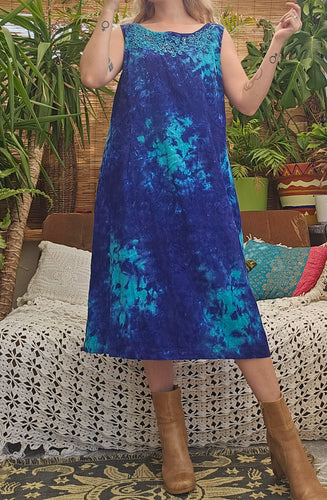 Y2K Tie Dye Midi Dress
