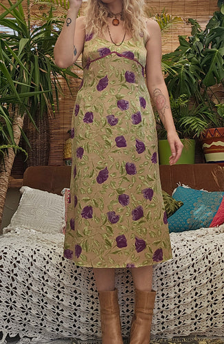 Y2K Silk Fairy Dress
