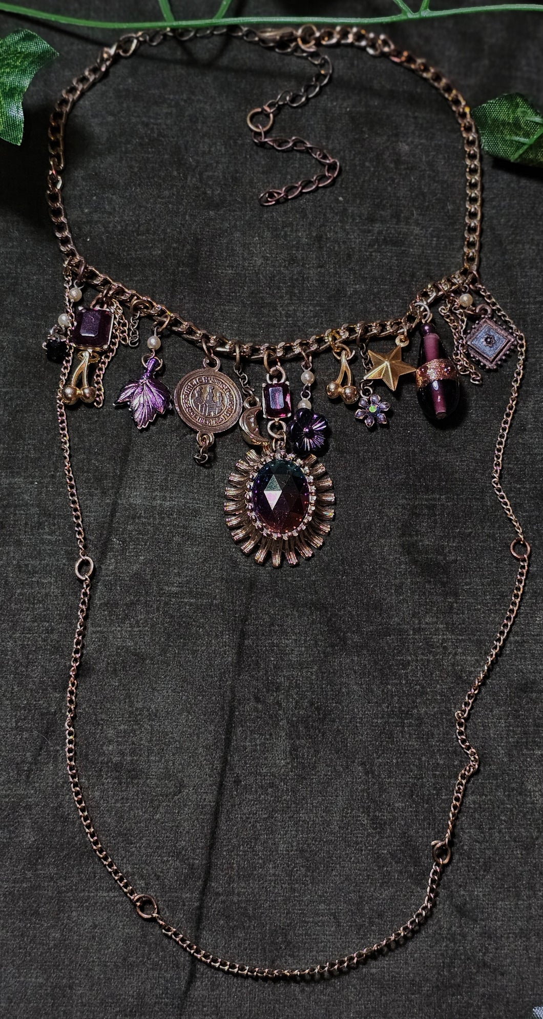 'Galaxy' Treasure Charm Choker