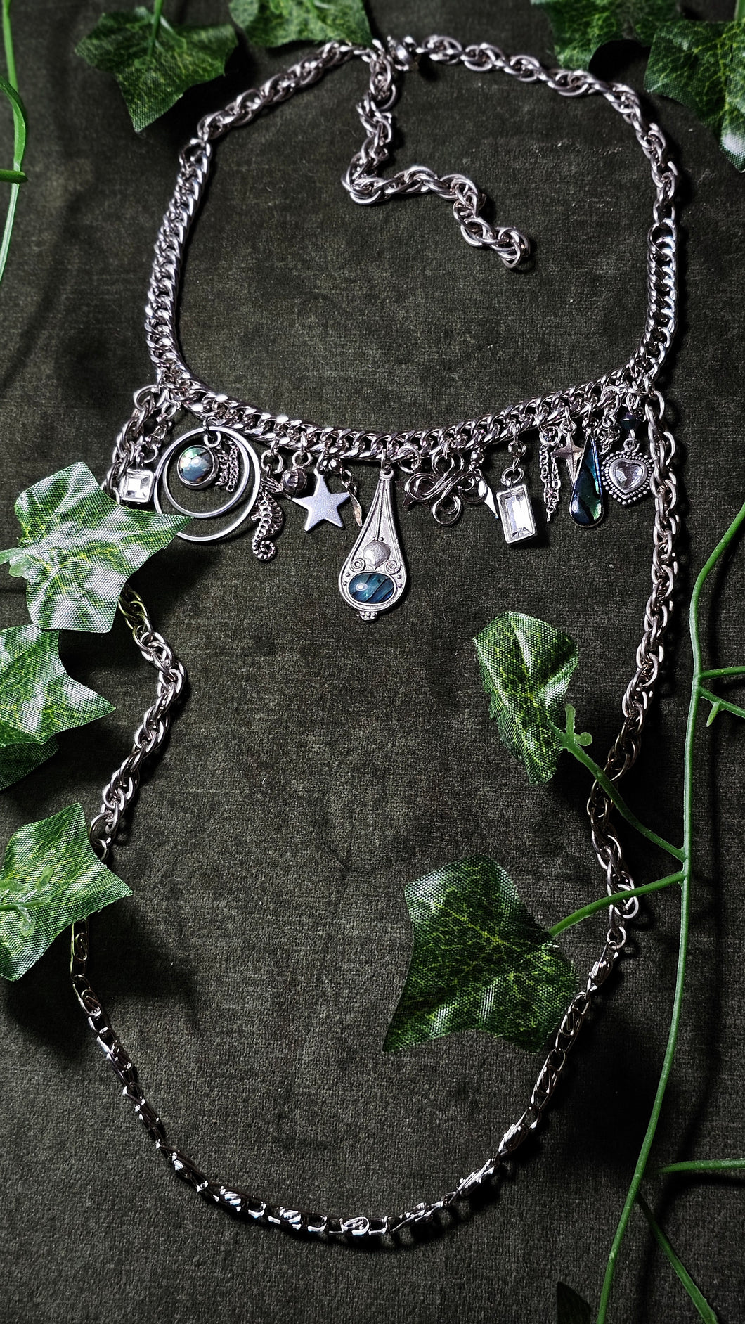 'Mermaid' Treasure Charm Choker