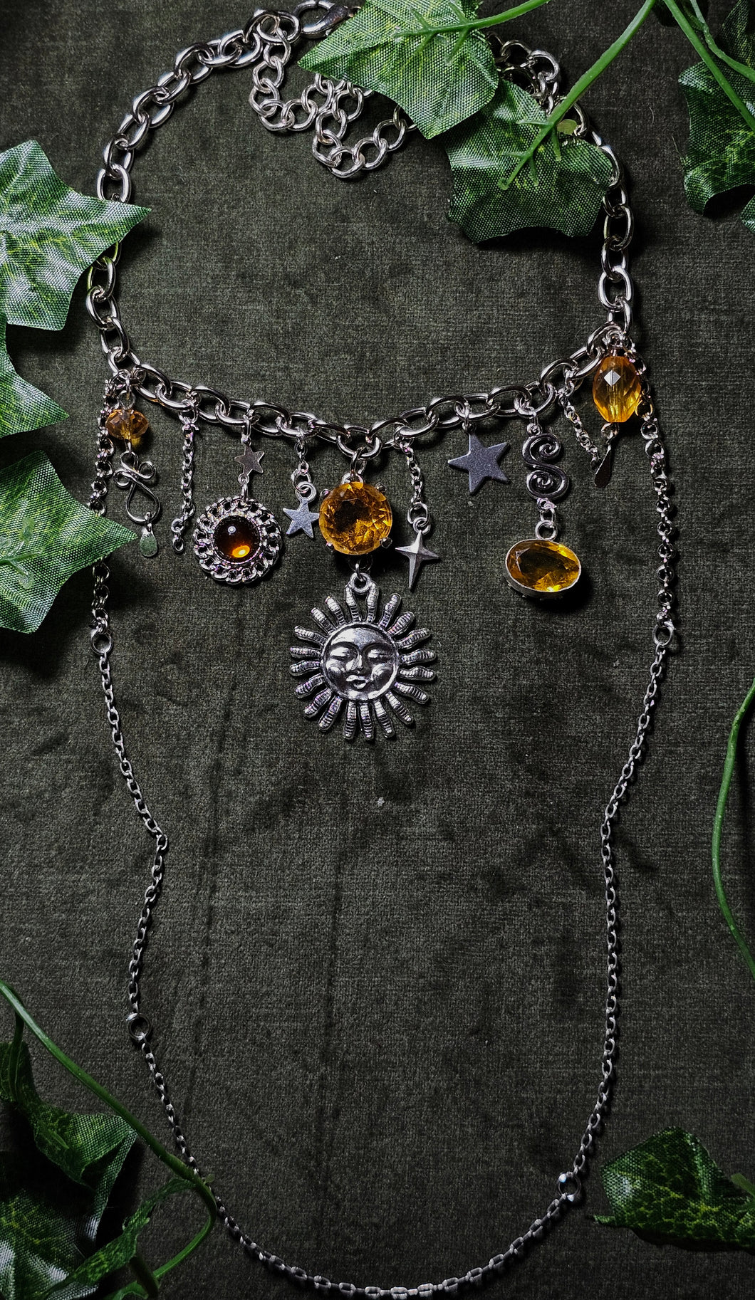 'Golden Hour' Treasure Charm Choker