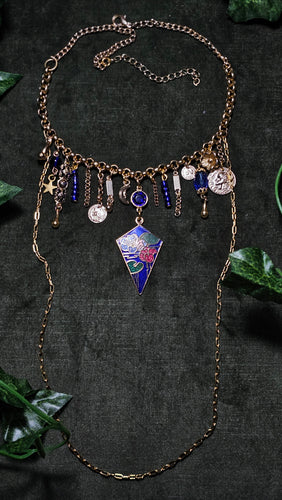 'Water Lily' Treasure Charm Choker