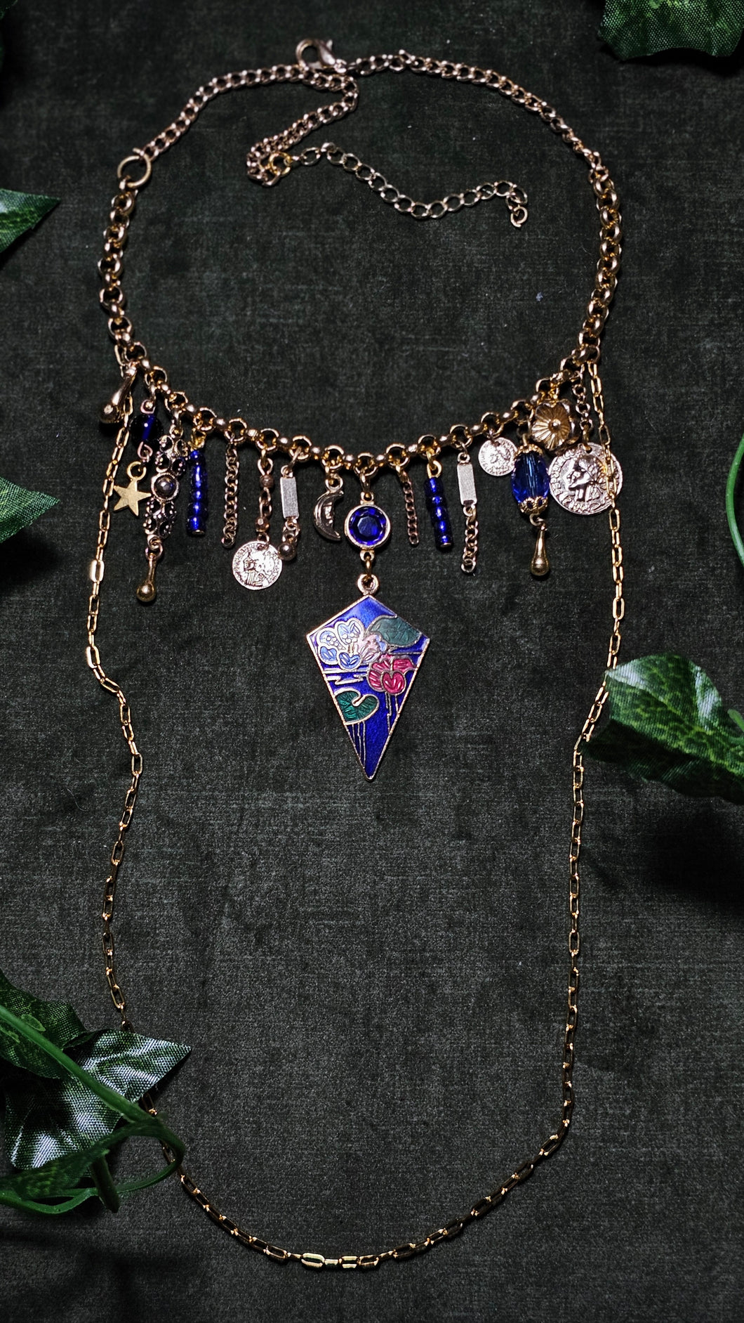 'Water Lily' Treasure Charm Choker