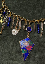 Load image into Gallery viewer, &#39;Water Lily&#39; Treasure Charm Choker